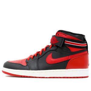 Air Jordan 1 High Strap 'Bred'  342132-061 Cultural Kicks