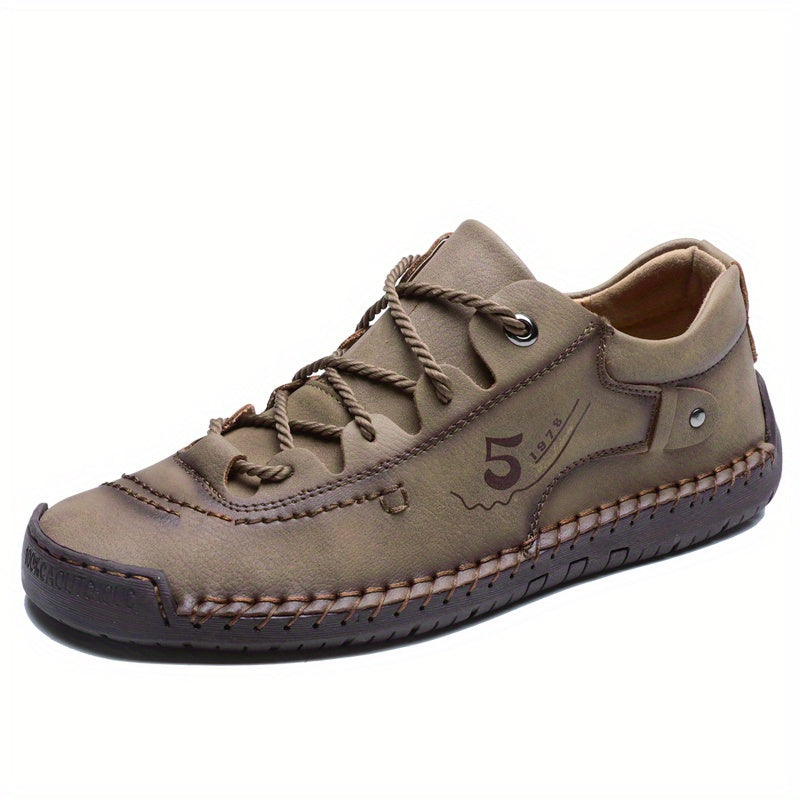 Handmade Stitching Casual Shoes, Outdoor Walking Sneakers